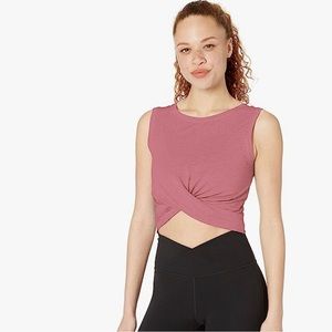 NWOT Core 10 twist front crop tank.